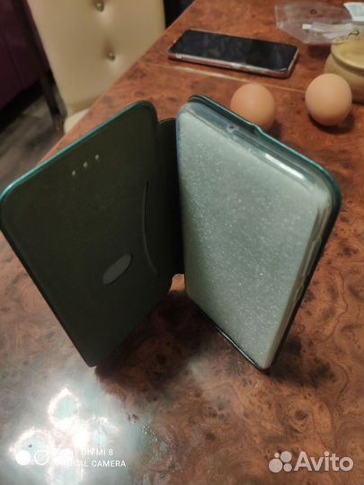 Чехол на Самсунг а20-а30 цвет зелёный (изумруд)