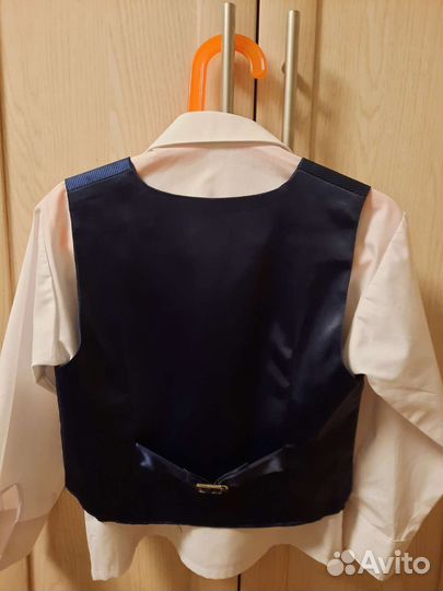 Рубашка с жилетом