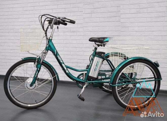 Электровелосипед трехколесный Farmer E-3W 24''