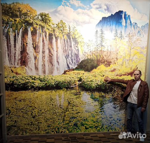 Художественная роспись стен любой сложности