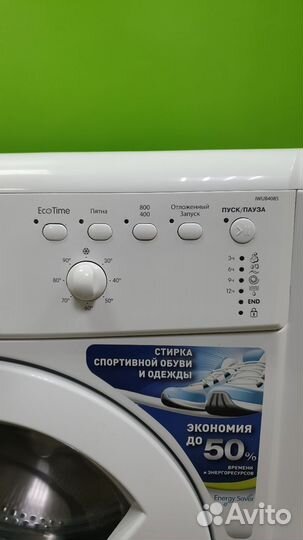 Узкая стир.машинка indesit iwub4085 С гарантией