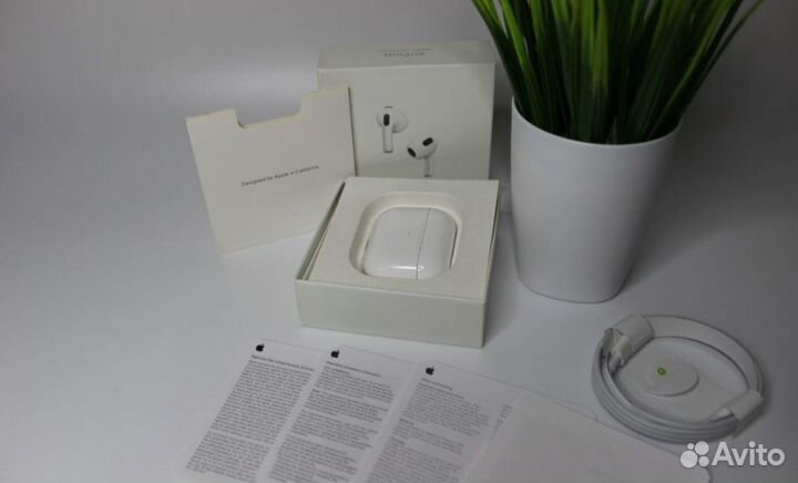 Airpods 3 Premium (Доставка + чехол)
