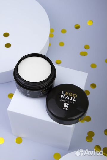 Цветная база гель-лак 3 в 1