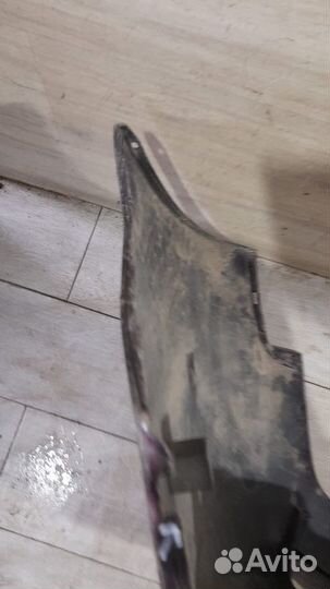 Бампер задний под парктроники Toyota Land Cruiser