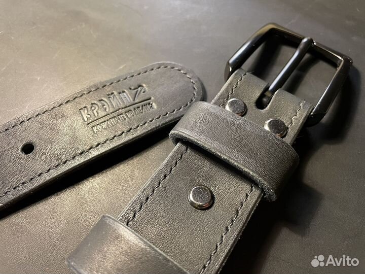 Мужской кожаный ремень ”Black John”