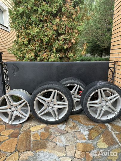 Колеса в сборе R19 на mercedes s-класс 221