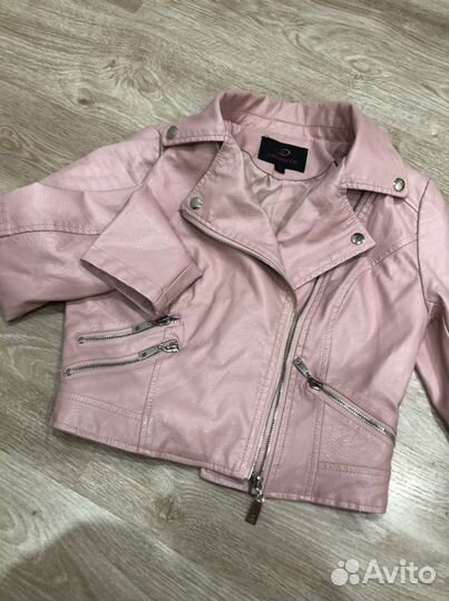 Куртка кожаная