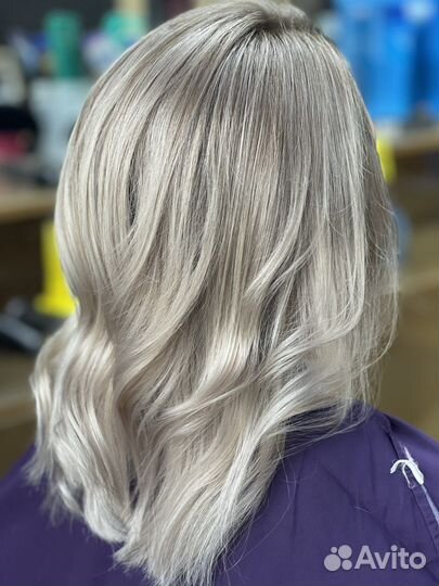 Сложное окрашивание волос, стрижки