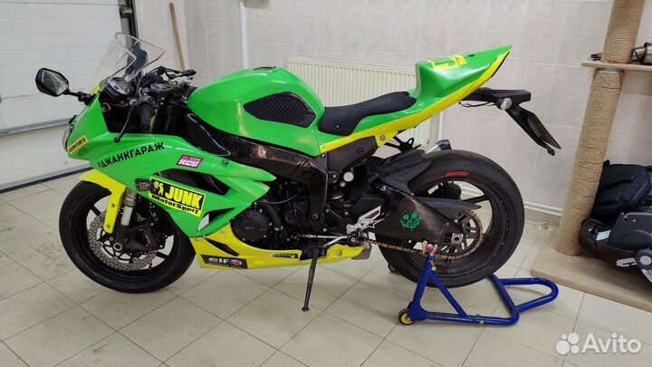 Kawasaki Ninja ZX-6R (Трековый для города) + экип