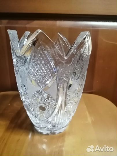 Ваза хрустальная СССР для цветов