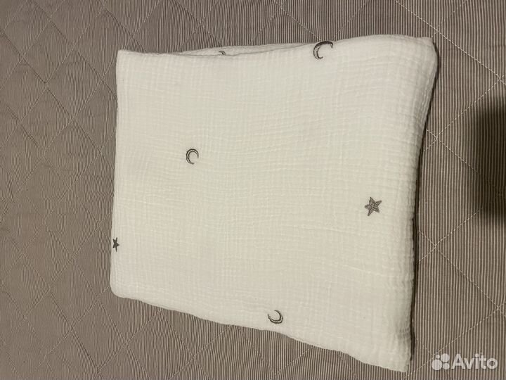 Плед муслиновый новый 100*100