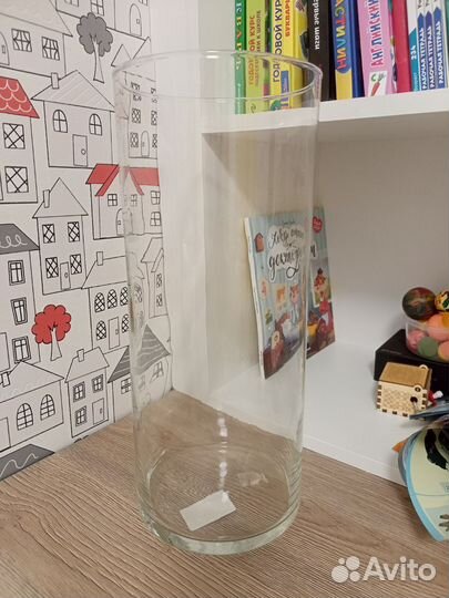 Ваза для цветов. Мини-аквариум. Стакан большой