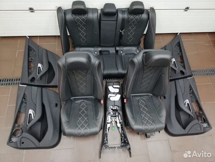 Mercedes CLS W257 2019 сиденья салон в сборе