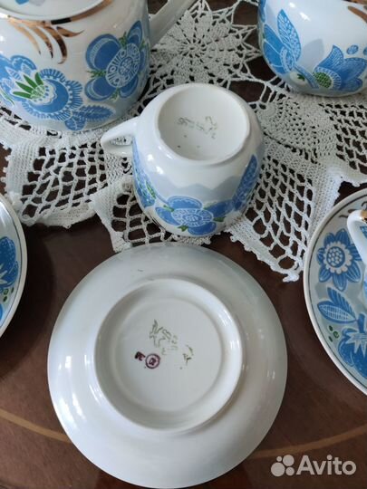 Чайный сервиз вербилки