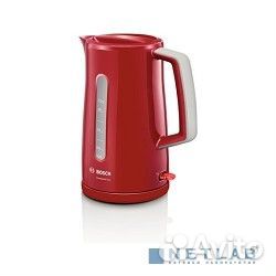 Bosch TWK3A014 Чайник,1.7 л, 2400Вт, красный
