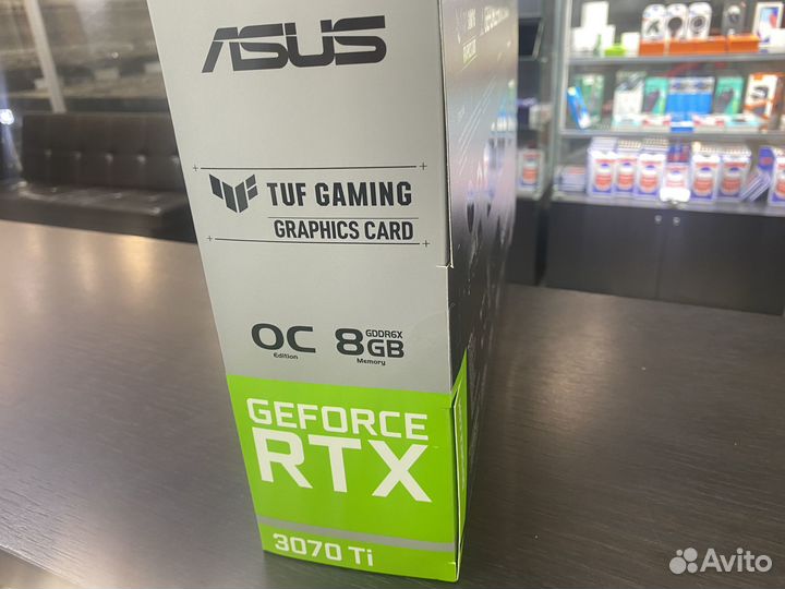 Новые asus GeForce RTX 3070 Ti TUF Gaming 8G V2