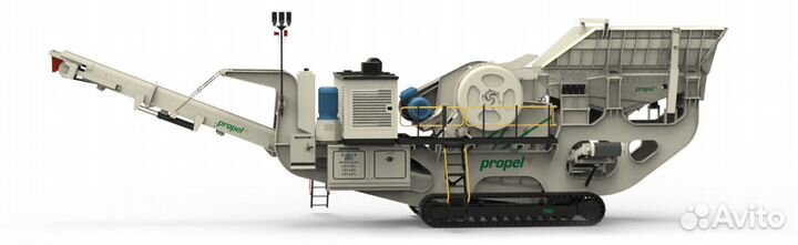 Мобильная щековая дробилка