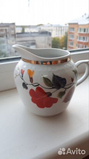 Молочник фарфор СССР