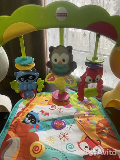 Развивающий коврик fisher price «растем вместе»