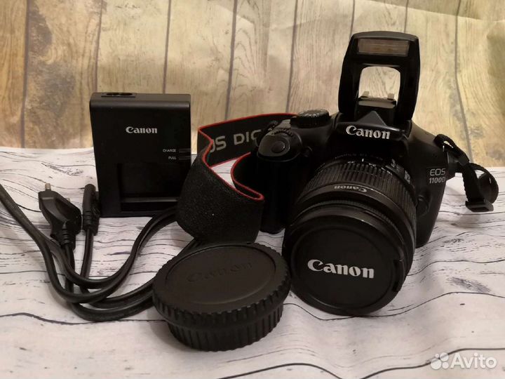 Зеркальный фотоаппарат canon eos 1100d