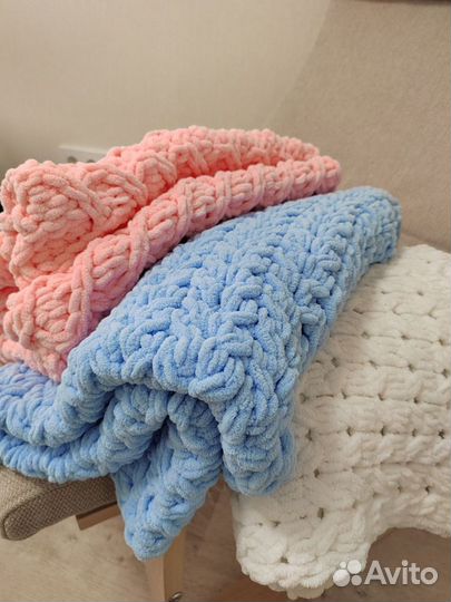 Плед ручной работы