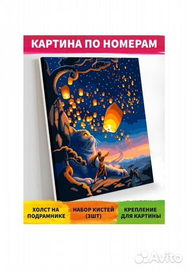 Картина по номерам 