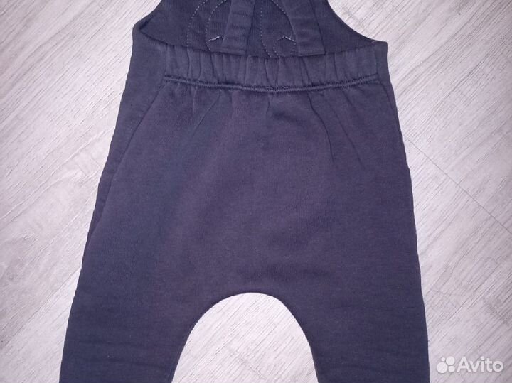 Полукомбинезон утепленный размер 80