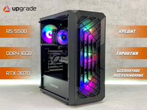 Игровой пк Ryzen 5500, RTX 3070, DDR4, NVMe