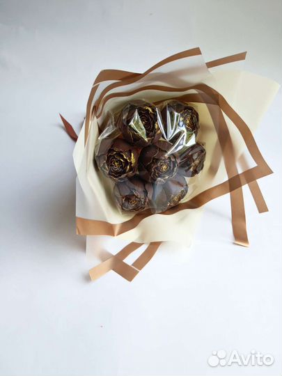 Шоколадные цветы, букет