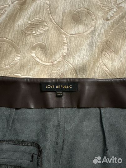 Кожаная юбка