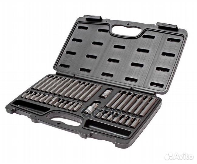 Набор бит torx, HEX, spline с адаптерами 3/8