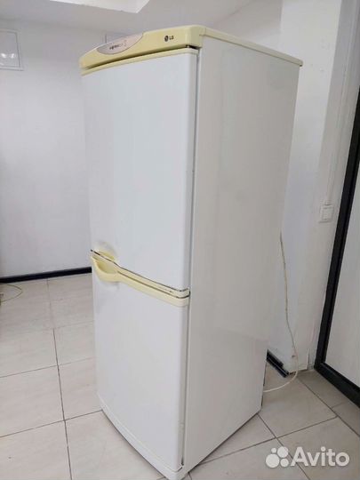 Узкий LG Холодильник бу 150см/Гарантия/Доставка