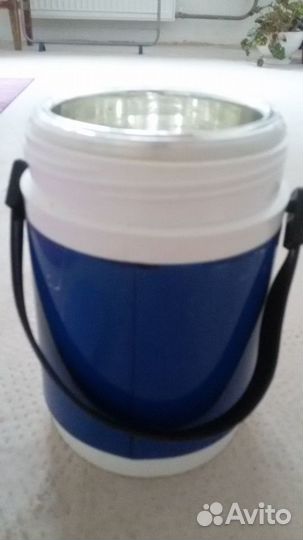 Герметичный термос с широким горлом