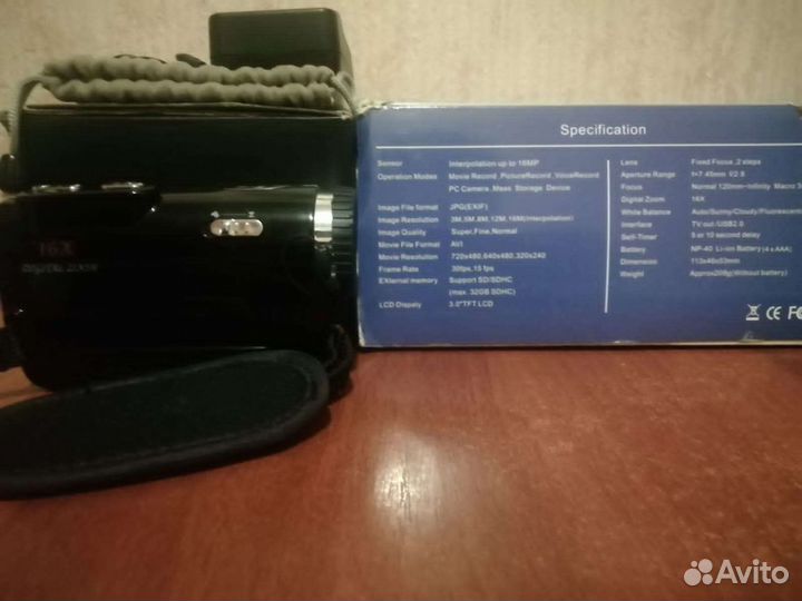 Видеокамера sony handycam