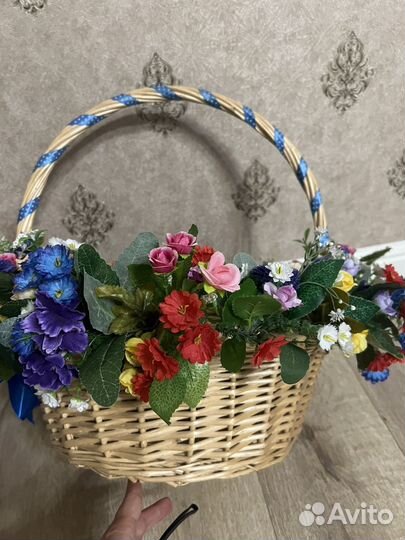 Корзина плетеная