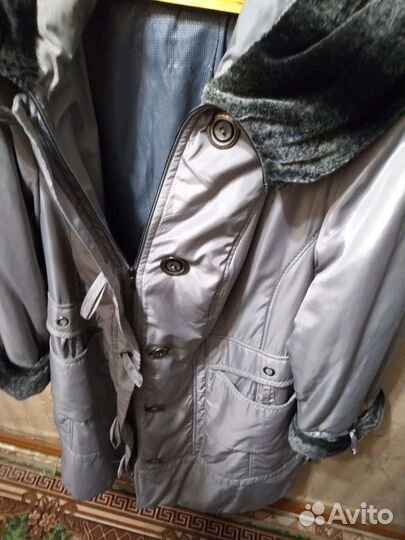 Куртка-пальто женское р.64