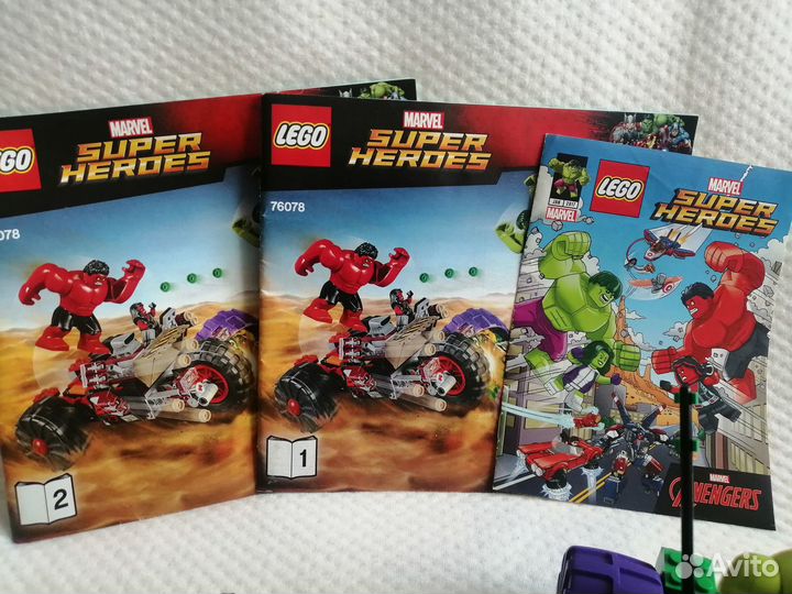 Лего Халк Lego marvel super heroes 76078