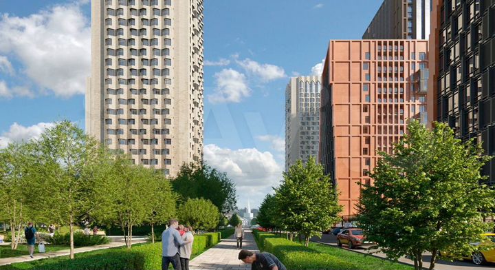 3-к. квартира, 82,4 м², 21/25 эт.