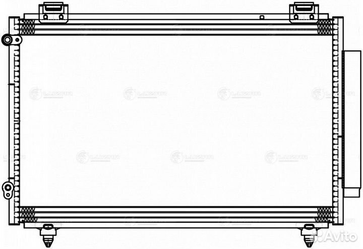 Радиатор кондиционера Джили Эмгранд EC7 09