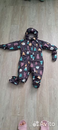 Зимний комбинезон для девочки