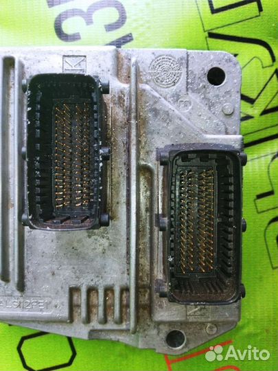 Блок управления двигателем эбу Opel Astra H 1.8