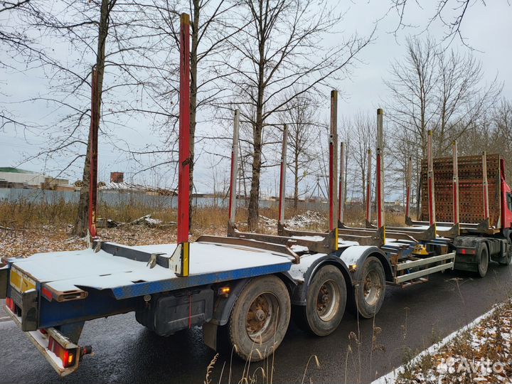 Полуприцеп лесовоз (сортиментовоз) Steelbear PT-24L, 2008
