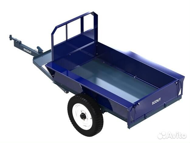 Прицеп (полуприцеп) скаут 1птс-1T к мотоблоку