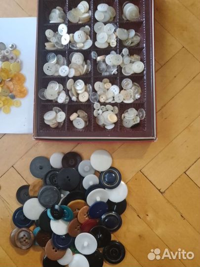 Пуговицы и нитки СССР