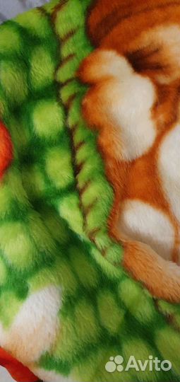 Шерстяное одеяло новое (детское)