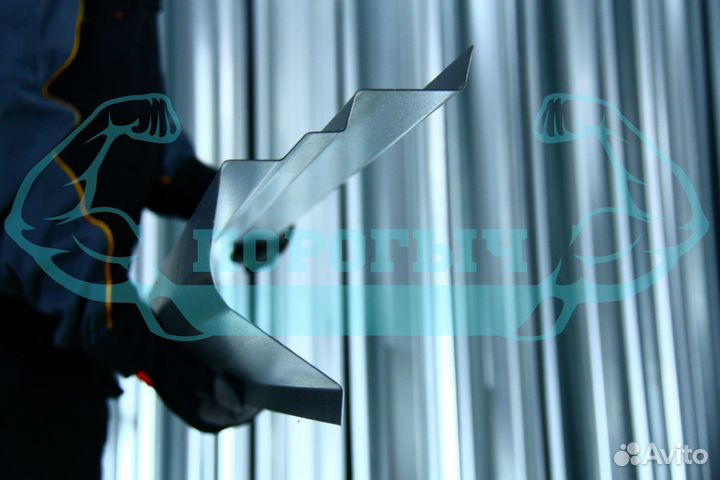 Ремотный порог Chery Bonus A13 левый