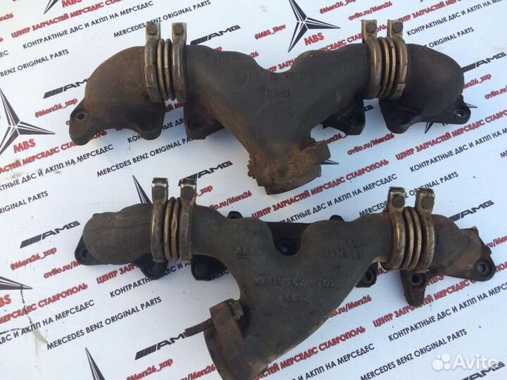 Коллектор выпускной мерседес M119