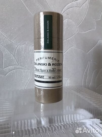 Духи Zielinski&Rozen Черный перец, Ветивер, Нероли