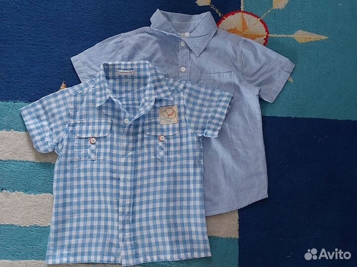 Рубашка на мальчика 4-5 лет