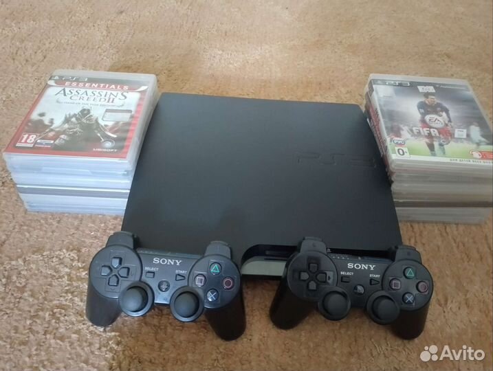 Sony PS3 slim прошитая